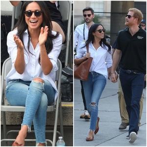 MOTHER Looker Ankle Fray Skinny Jeans